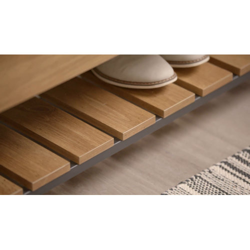 Red Barrel Studio® Ochlocknee Flip Top Storage Bench & Reviews Wayfair